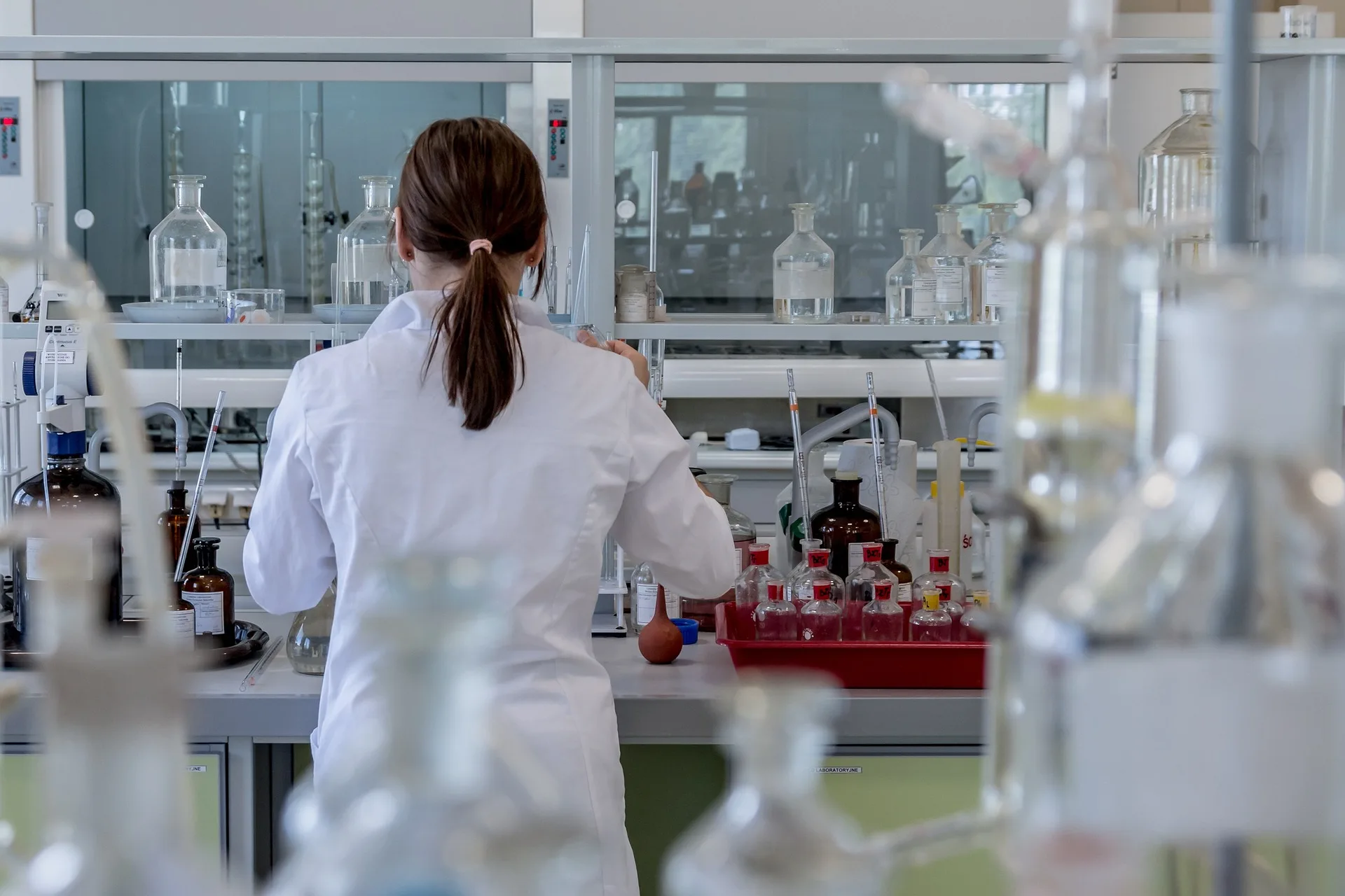 Laboratoire et chaîne de production agroalimentaire